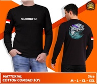 Baju kaos mancing lengan panjang - baju panjang mancing - Jersey mancing - baju mancing mania pria