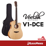 Veelah V1-DCE กีต้าร์โปร่งไฟฟ้า Veelah V1DCE แถมฟรีกระเป๋า