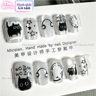 Super pretty Nailbox {Free 5 gluing tools} - 10 nails - Real pictures - Fake nails - MS02