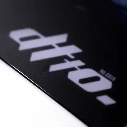 REJECT X Arbiter Studio ORBIT FPS GLASS Mouse Pad Dtto Limited Edition Glass Gaming Desk Mat Glass P