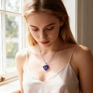 [BUBUE]   Korean Pop Anime Necklace Trendy Anime Necklace Korean Pop Hunters Anime Necklace Cute Hea