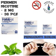 Permen Nikotin Obat Berhenti Merokok Nicotine Gum Pencegah Anti