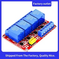 4 Channel Relay Module 5V 12V Board Shield with Optocoupler Isolation Relay Module Support High and 