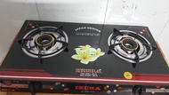 Bếp gas  đôi mặt kính cao cấp IKURA - IV 908