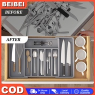 STORAGE CUTLERY DRAWER CUTLERY ORGANIZER UTENSILS SPOON FORK SPATULA CUTLERY STORAGE FOR DRAWERS AND