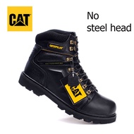 รองเท้านิรภัย Caterpillar Steel Toe Men 'S High-Top Tooling Boots CAT Safety Boots Anti-Smashing Steel Finger Martin Boots