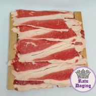 Original Aust Shortplate / Daging Sapi Slice Shortplate @500gr