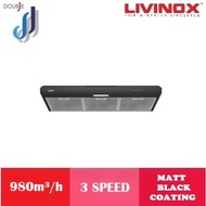 LIVINOX 980m³/h SLIM HOOD LCH-601A-90BL