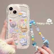 casing vivo y11 casing vivo y20 casing vivo y03 Three-dimensional Flower Doll Suitable for vivoiqoo1