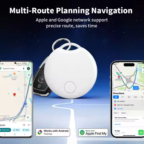 Vivilife Air Tag Tracker for Apple/Android Devices Tag Work With IOS/Google Find My App Key Finder S