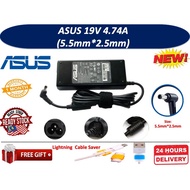 💫ASUS 19V 4.74A (5.5mm*2.5mm) For F7F A55VS N53S F3Tc S62 S62Ep F6V Series Laptop Adapter Charger 🎁F