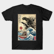 [Original design]Godzilla T Shirt Cotton T-shirt Clothes Costume S-5XL