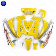 Rama2Parts ชุดสีมอเตอร์ไซค์Wave125R ชุดสีwave125R หัวแหลม ชุดสีเวฟ125R (ชุด12ชิ้น) กุญแจกลม/กุญแจนิร