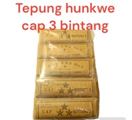 Tepung hunkwe cap 3 bintang 1 pak isi 10