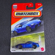 Matchbox Toyota GR Supra 2023 Yellow Blue Matchbox 2025 Toyota Supra GR JDM Supra MK4 Matchbox Japan