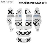 Ful  Sweat-Resistant Mouse Grip Tape Stickers For Dell For Alienware AW610M Mouse Anti Slip Skin Self-Adhesive Pre-Cut nn