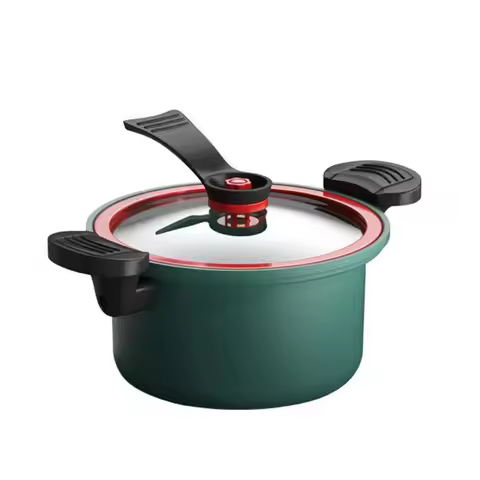 Multifunctional 3.5L Pressure Cooker Stew Pot Kitchenware Rice Cooker Non-Stick Micro Soup Meat Pot 
