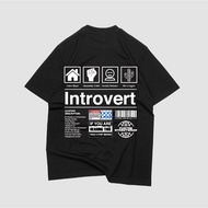 Funtee 250gsm Oversized T-shirt Introvert
