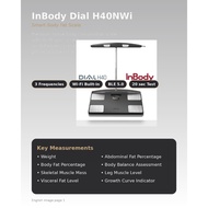 InBody Dial H40NWi Smart Body Fat Scale Wi-Fi Body Composition Monitor Home Digital Scale