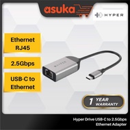Hyper Drive USB-C to 2.5Gbps Ethernet Adapter (HD425B-GL-50)