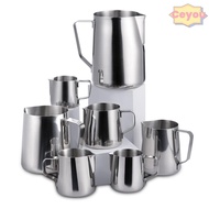 CEYOU Cream Froth Pitcher Barista Latte Espresso Creative Milk Frothing Jug