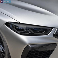 Car Headlight Protective Film Vinyl Protection Transparent Black TPU Sticker For BMW M8 Competition 