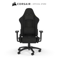CORSAIR Chair TC100 RELAXED Gaming Chair - Fabric Black/Black As the Picture One