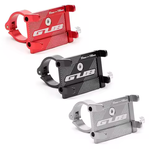GUB G81 G-81 Aluminum Bicycle Phone Holder For Smartphone 3.5-6.2 Inch Adjustable Bike Phone Stand M