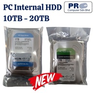 PC Internal HDD 10TB / 12TB / 14TB / 16TB / 18TB / 20TB– Reliable performance for DesktopPC storage 
