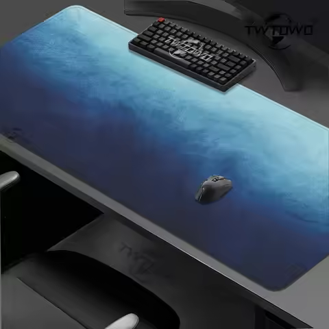 Ocean Wave Blue Mouse Pad Gaming printon demand Home HD Mousepad XXL Desk Mats Natural Rubber Office