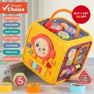 Toys for 1 Year Baby Toys Learning Toy with Music/Math/Activity Game 6 in 1 Interactive Preschool Ed