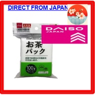 【Direct  from Japan】【OPEN　SALE】Daiso Teabag Tea Filter Bag 100pcs Daiso Quality Offer
