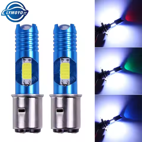 H4 LED Ba20d h6m led p15d LED Motorcycle headlights RGB Flashing light Signal Lamp Fog lights drl Dr
