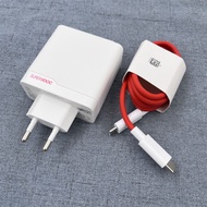 OnePlus Original Dualพอร์ตCharger 100W SuperVOOC Fastชาร์จEU Adapter 1/1.5 M USBประเภทCสําหรับ 1 + 1