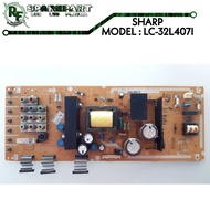 PSU TV SHARP LC-32L407I Power supply tv sharp lc 32l407 i