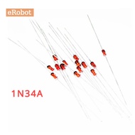 50/20/10Pcs 1N34A 1N34 Germanium Diode 50mA 65V DO-35 (DO-204AH) IN34A IN34 Axial for TV FM AM Radio