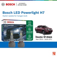 Bosch LED Powerlight Retrofit 6000K Isuzu DMax / DMax 2nd Gen (2013 - Present) H7 Car Halogen Headli