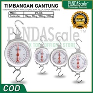 PANDA SCALE Hanging SCALE Manual Needle SCALE Chicken Fruit Vegetable Meat SCALE 25kg 50kg 100kg 150