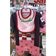 📢日本現場放送 約7月19日15：00截單一次日本直送~ 鬼滅之刃嬰兒夾衣+口水肩