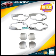 Toyota Avanza 2012 - 2021 Outer Chrome Handle Car Accessories Vacc Auto