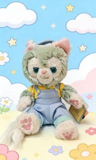 全新2017年disney迪士尼春巡春日 春季畫家貓傑拉托尼ss 公仔 Gelatoni公仔