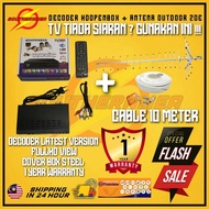 DECODER FULLSET HDOPENBOX FREEVIEW + STRONG SIGNAL ANTENA 20E MYTV TV TELEVISION ANTENNA  OUTDOOR TV