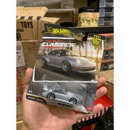 HOTWHEELS PREMIUM PORSCHE 993 GT2 SILVER (REFER GAMBAR)