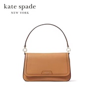 Kate Spade New York กระเป๋าสะพายไหล่รุ่น Hudson Convertible Flap Shoulder Bag KF860 200 สีน้ำตาล