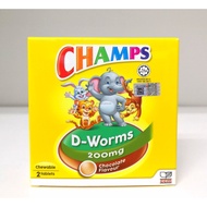 CHAMPS D-WORMS (2'S)
