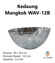 Kedaung Mangkok Kaca WAV-12