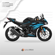 STRIPING CBR 150R NEW GRAFIS SIMPEL / STIKER MOTOR HONDA CBR 150R K45R DESIGN CUSTOM STOCK DECAL