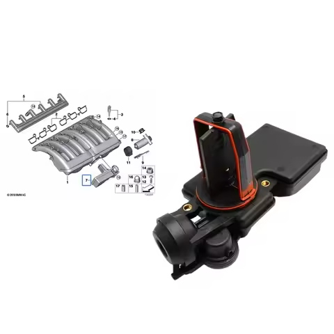 AP03 11617544806 11617502269 FOR BMW 3er 5er E46 E39 320 325 520 525 M54 Air Intake Manifold Adjuste