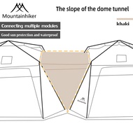 MOUNTAINHIKER Outdoor Quick Opening CanopyAutomatic Dome ShelterCamping Sunshade Canopy Pavilion Ves
