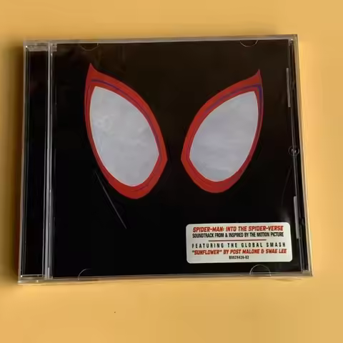 Spider-Man Across the Spider-Verse Cosplay Anime Disc CD Gwen Stacy Miles Morales Spiderman Best Alb